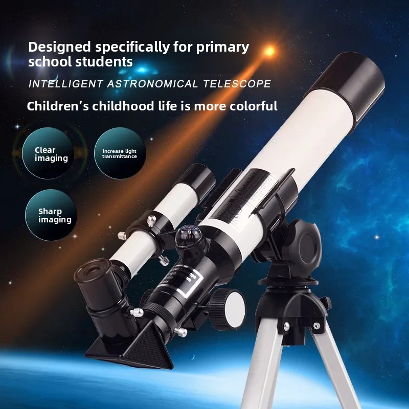 Kids Education Level - Wielkogniczny teleskop astronomiczny HD o wysokiej