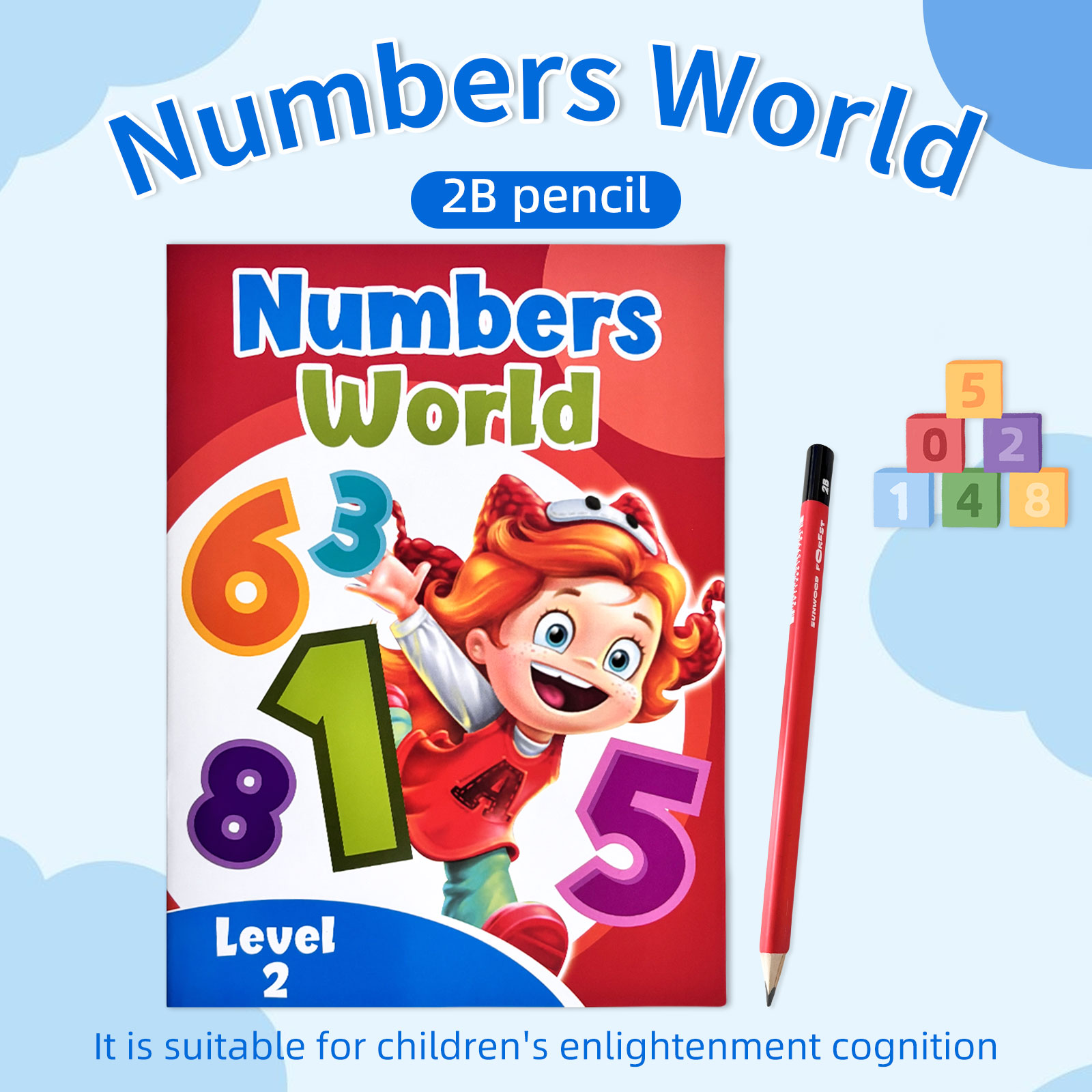 Kids Education Level - „Numbers World” – zeszyt ćwiczeń z