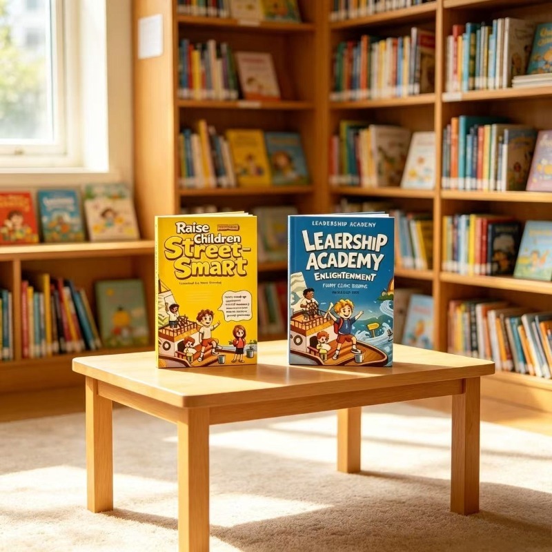 Kids Education Academy - Zestaw książek edukacyjnych dla dzieci: Komiksy