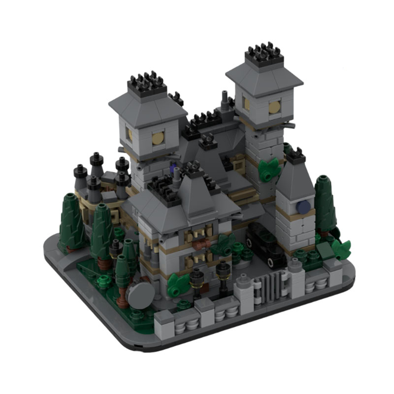 Kids Education Academy - 873 elementy MOC Architektura Akademia Nevermore