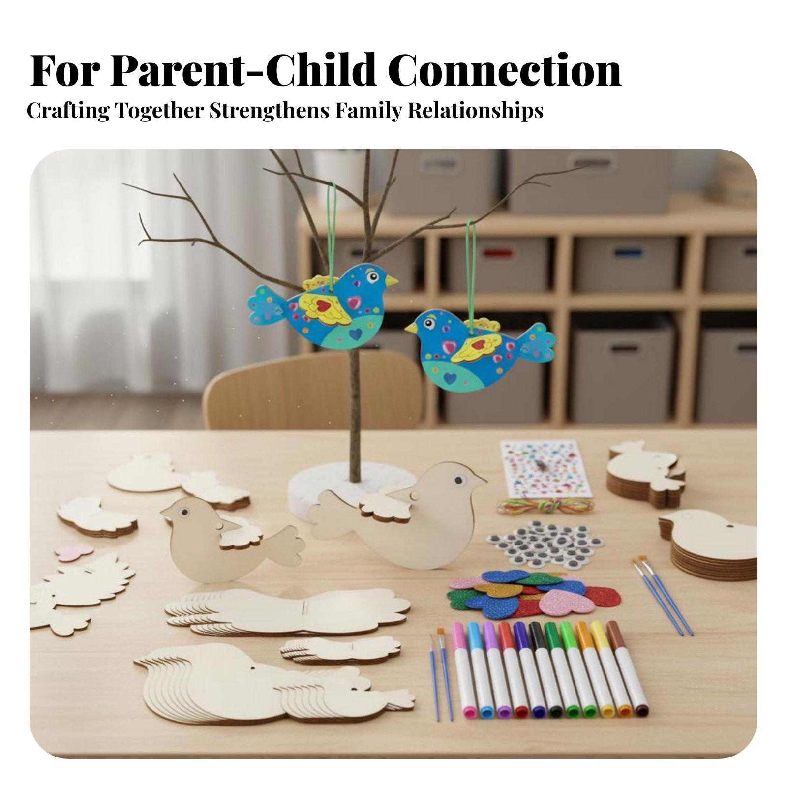 Drewniany zestaw do samodzieln – Kids Education Fun recenzja i cena