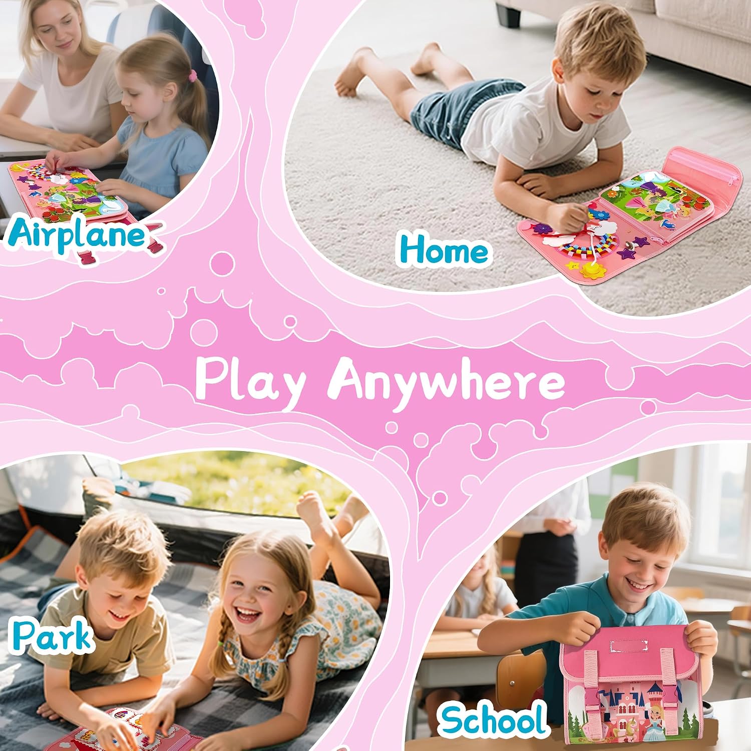 Zabawny plecak z zamkiem księż – Kids Education Fun recenzja i cena