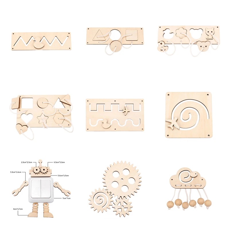 Montessori zajęta deska DIY ak – Kids Education Usa recenzja i cena