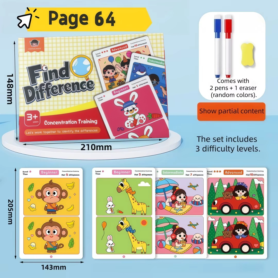 Gra w znajawcze różnice, wielo – Kids Education Level recenzja i cena