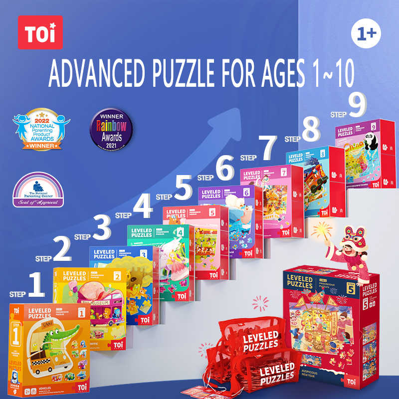 TOI Leveled Puzzles Advanced P – Kids Education Level recenzja i cena