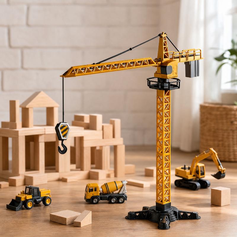 Zabawka w kształcie wieżowego  – Kids Education Toy recenzja i cena