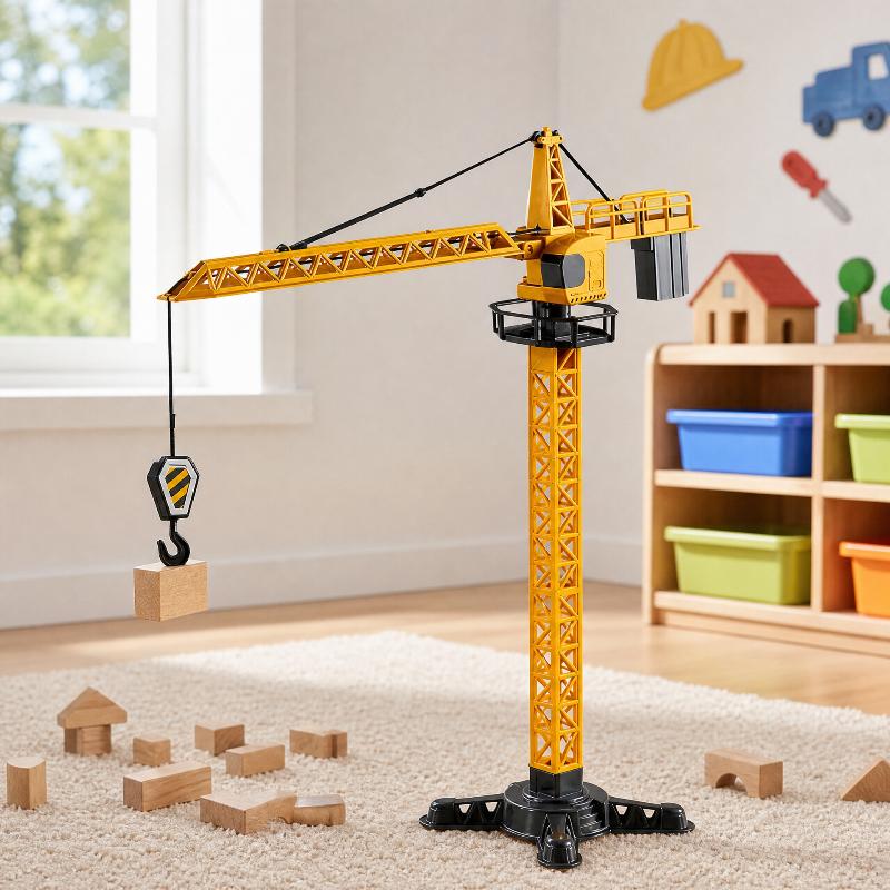 Zabawka w kształcie wieżowego  – Kids Education Toy recenzja i cena