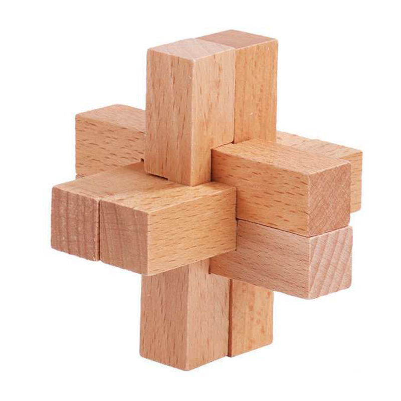 Drewniane łamigłówki Luban dla – Kids Education Fun recenzja i cena