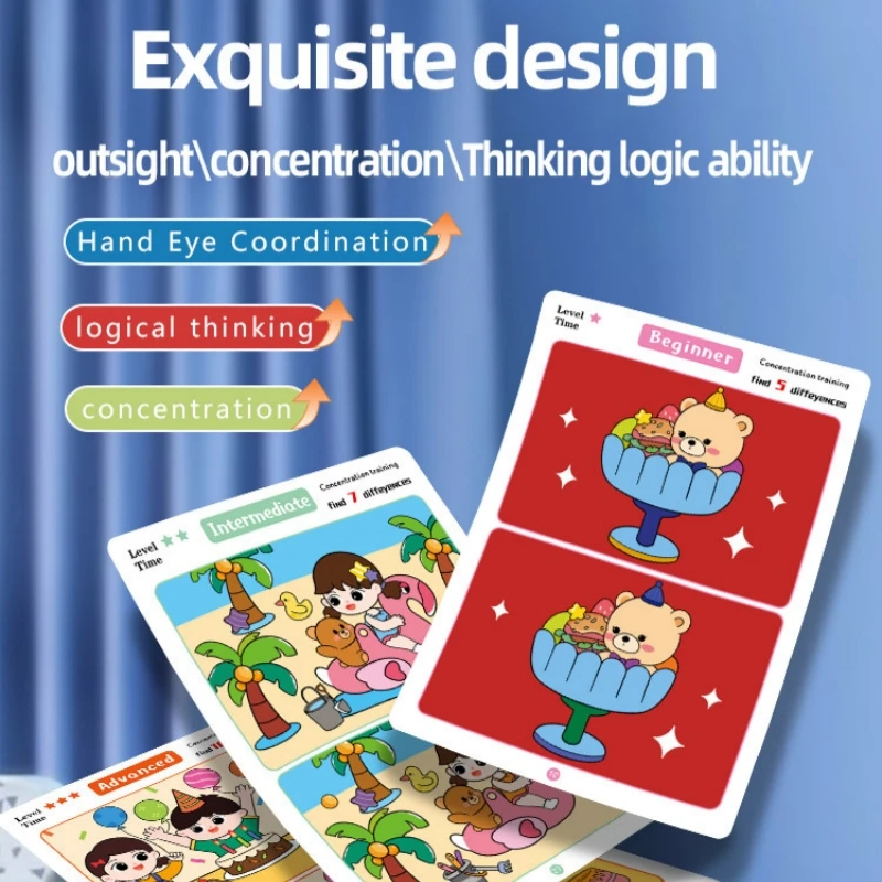 Gra w znajdkowanie różnic, wie – Kids Education Level recenzja i cena