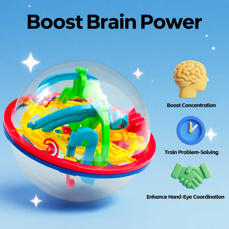 Magiczna Kula 3D Labirynt Łami – Kids Education Level recenzja i cena