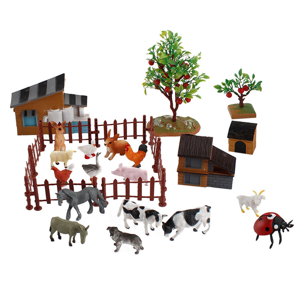 1 zestaw mini figurek zwierząt – Kids Education Toy recenzja i cena