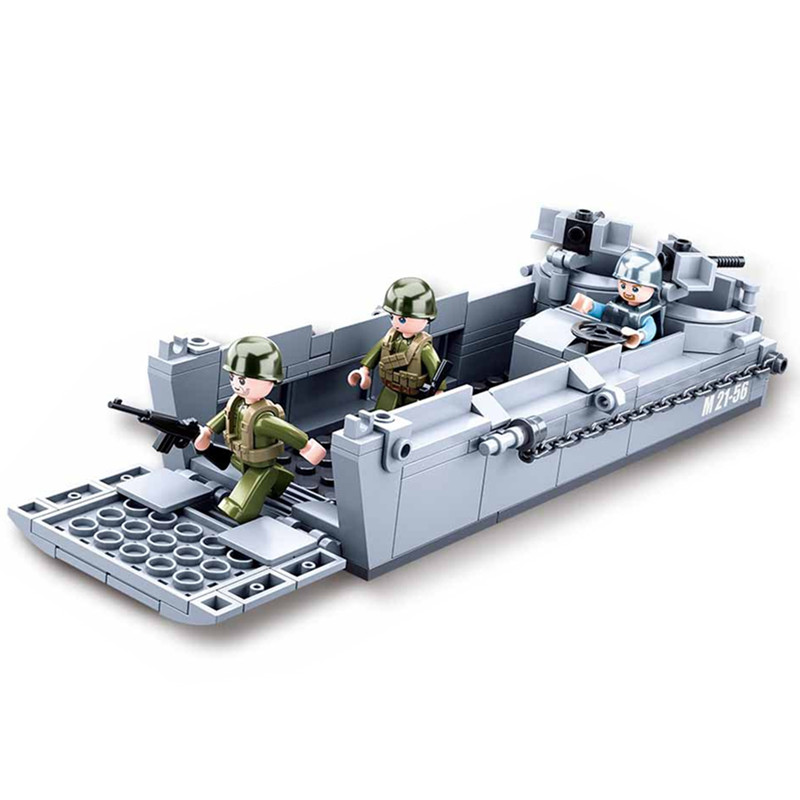 Sluban WW2 US Military Higgins – Kids Education Usa recenzja i cena