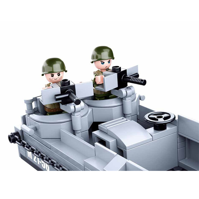 Sluban WW2 US Military Higgins – Kids Education Usa recenzja i cena