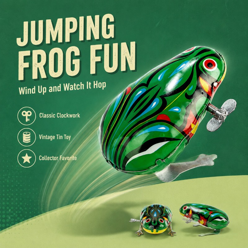 Tradycyjna nakręcana zabawka ż – Kids Education Fun recenzja i cena