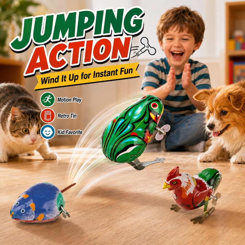 Tradycyjna nakręcana zabawka ż – Kids Education Fun recenzja i cena