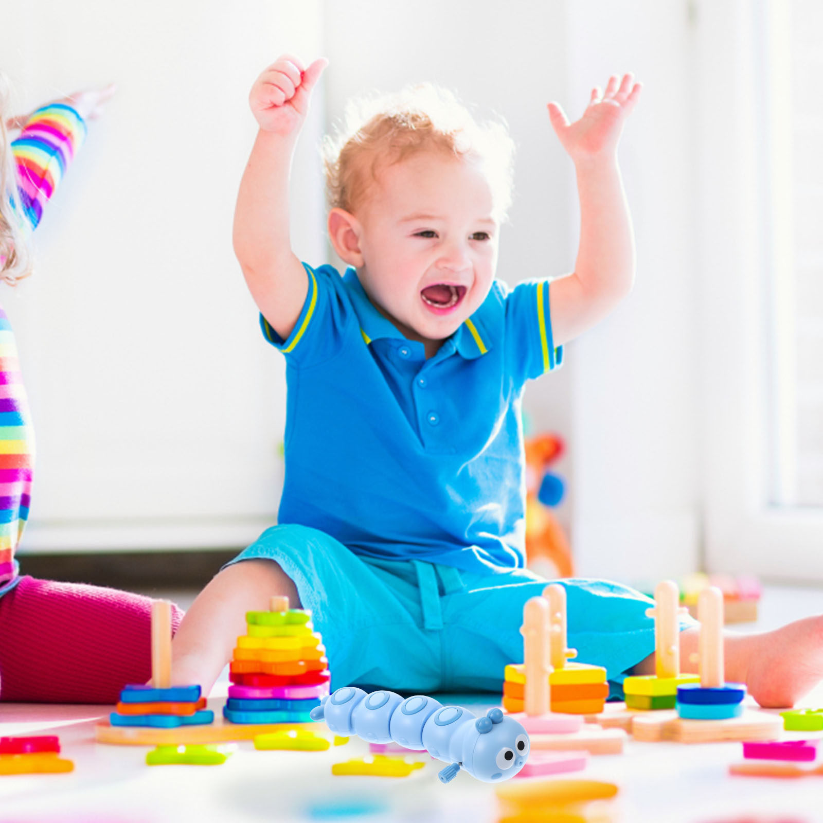 2 szt. Nakręcane gąsienice na  – Kids Education Fun recenzja i cena