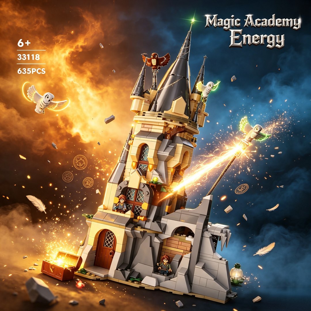 Klocki konstrukcyjne „Zamek Ak – Kids Education Academy recenzja i cena