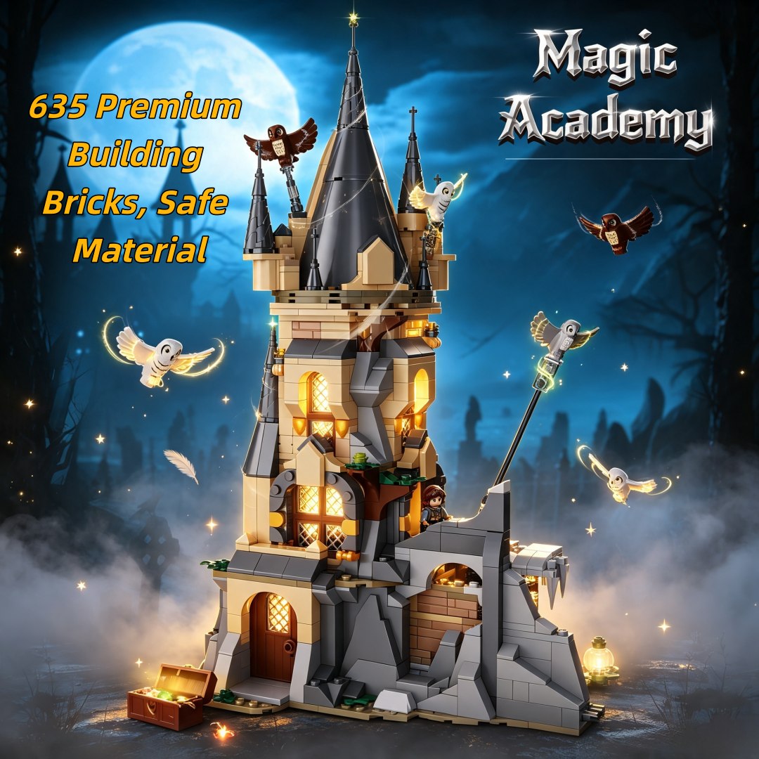 Klocki konstrukcyjne „Zamek Ak – Kids Education Academy recenzja i cena